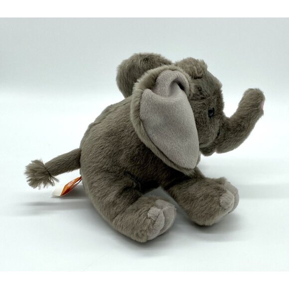Wild Republic Elephant Soft Plush Stuffee Animal WWF Adoption 2017 Sweet Zoo - Picture 3 of 5